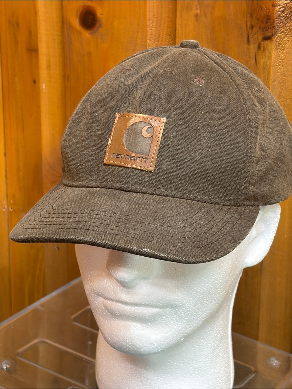 Authentic Vintage Carhartt Duck Canvas Snapback Hat - Made in U.S.A.